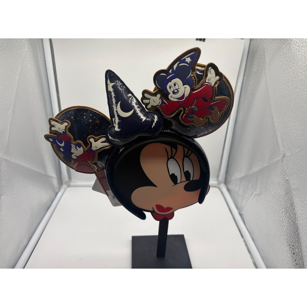 Disney Macys 100th Parade Loungefly Sorcerer Mickey Ears Headband Limited